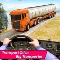 Oil Truck Transport Driver Simulator - Truck Games Screen Shot 0