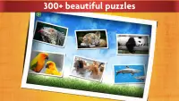 퍼즐 경기 와 동물 - 어린이 및 성인 대상 Screen Shot 1