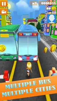 Subway & Bus Princess Sofia Run Sonic Temple Rush Screen Shot 1