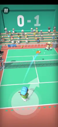 Tennis Championship 3D - Free Tennis Offline Game Screen Shot 1