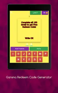 Garena Redeem Code Generator Screen Shot 5