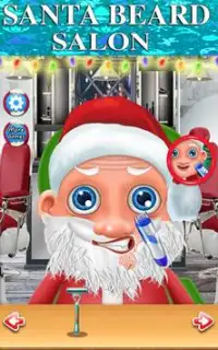 Santa Shave Beard Salon Hairstyle Kids Games 2018 Screen Shot 4