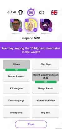 mapaboX: trivia & quiz online game (multiplayer) Screen Shot 3