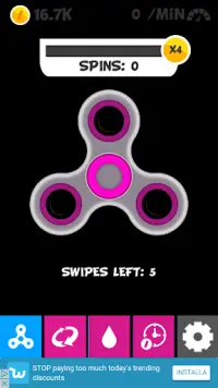 Fidget Spinner Free Screen Shot 0