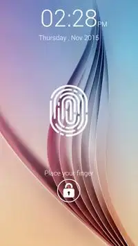 Fingerprint Lock Screen prank Screen Shot 1