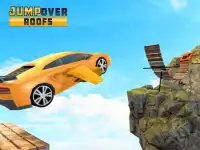 Flying Car Mountain Stunts Screen Shot 9