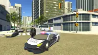 Police Car Drift Driving Simulator Screen Shot 2
