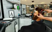 이발소 머리 자르기 Sim 게임 Screen Shot 0