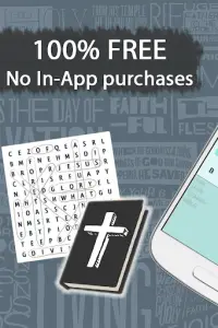 Bible Word Search - Biblical Puzzle Game Screen Shot 1
