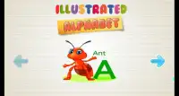 Illustrated ABC : Learn abc games abcd for kids Screen Shot 0