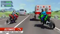 बाइक रेसिंग: 3डी बाइक रेस गेम Screen Shot 11