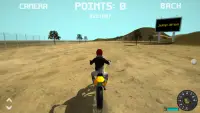 موتوكروس الدراجات النارية محاك Screen Shot 1