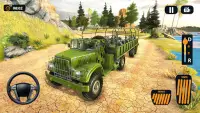 आर्मी ट्रक गेम - Army Games Screen Shot 16