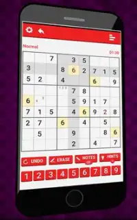 Sudoku Red: sudoku gra za darmo Screen Shot 4