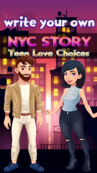 نيويورك قصة حب في سن المراهقة مدينة خيارات الفتيات Screen Shot 7
