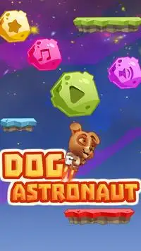 Jumping in Space–Dog Astronaut Screen Shot 0