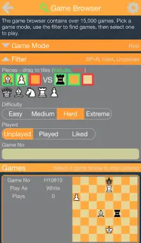 Swift Chess Puzzles (Lite) Screen Shot 1