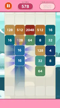 Merge Block Puzzle - 2048 Game Screen Shot 1