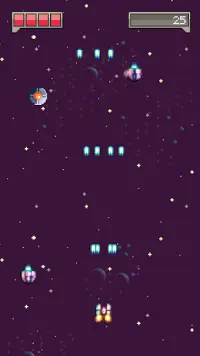 Space Ranger 2D: Pixel Shooter Old School FREE Screen Shot 4
