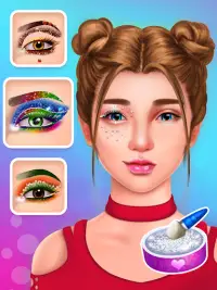 Eye Art 3D Fashion Girl Game Screen Shot 2