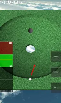 One Shot Putting Golf Screen Shot 0