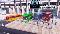 Euro Coach Bus Driving Simulator 2019: Thành phố Screen Shot 6