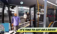 City Coach Bus Simulator Jeu 2018 Screen Shot 3