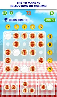 Number puzzle game - Food *Gold edition Screen Shot 8