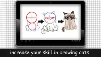 Cat Drawing Lessons Screen Shot 1