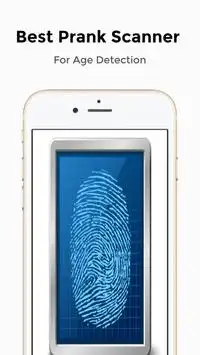 Fingerprint Age Detector - Prank Screen Shot 2