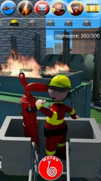 Praten Max de brandweerman Screen Shot 3