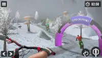 MTB Cuesta abajo: Juego de Bicicleta de Montaña Screen Shot 1