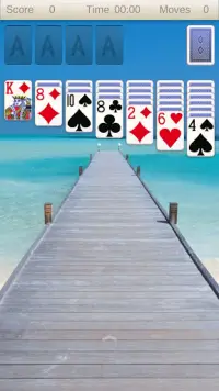 Solitaire card game Screen Shot 1