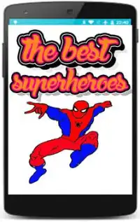 Superheroes coloring pages for kids Screen Shot 2