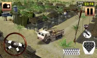 Army Cargo Truck - Army Truck Driving Simulator 3D Screen Shot 1