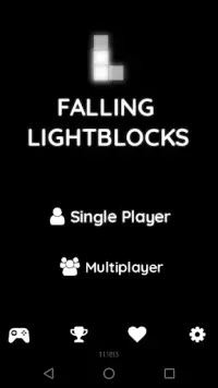 Falling Lightblocks Classic Brick with Multiplayer Screen Shot 2