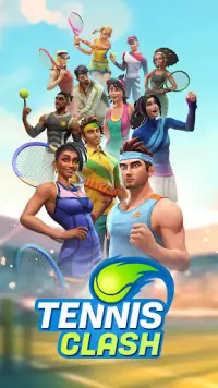 Tennis Clash: Multiplayer Game Screen Shot 3