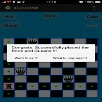 Chess Queen,Rook,Bishop & Knight Problem Screen Shot 1