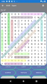 FIND WORDS - OFFLINE WORD SEEK Screen Shot 4