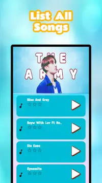 BTS Kpop Piano Game Tiles - Offline Game Screen Shot 0