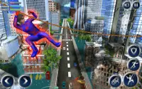 Flying Superhero War -  Grand City Emergency Screen Shot 4
