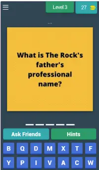 The Rock Trivia Quiz Screen Shot 3