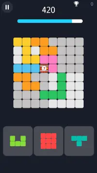 LudoBlock - Square Color Tile Break Puzzle 3D Screen Shot 4