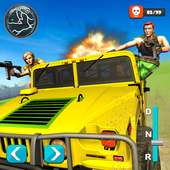 Auto Battle Royale Battleground Car Shooting Game