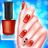 Fashion Doll Nail Art Salon Games