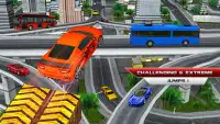 Crazy Car Impossible Stunt Challenge Game Screen Shot 0