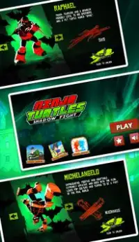The Ninja Shadow Turtle - Battle and Fight Screen Shot 0