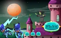 Super PJ Run Masks Adventures Screen Shot 0