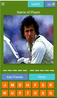 Guess the Cricket Player Name Screen Shot 1