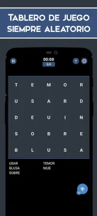 Búsqueda de Palabra - Juegos de palabras gratis Screen Shot 7